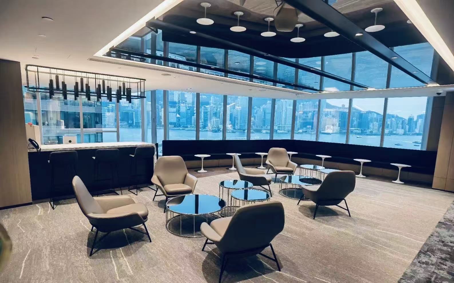 香港海港城港威大厦海景休憩区