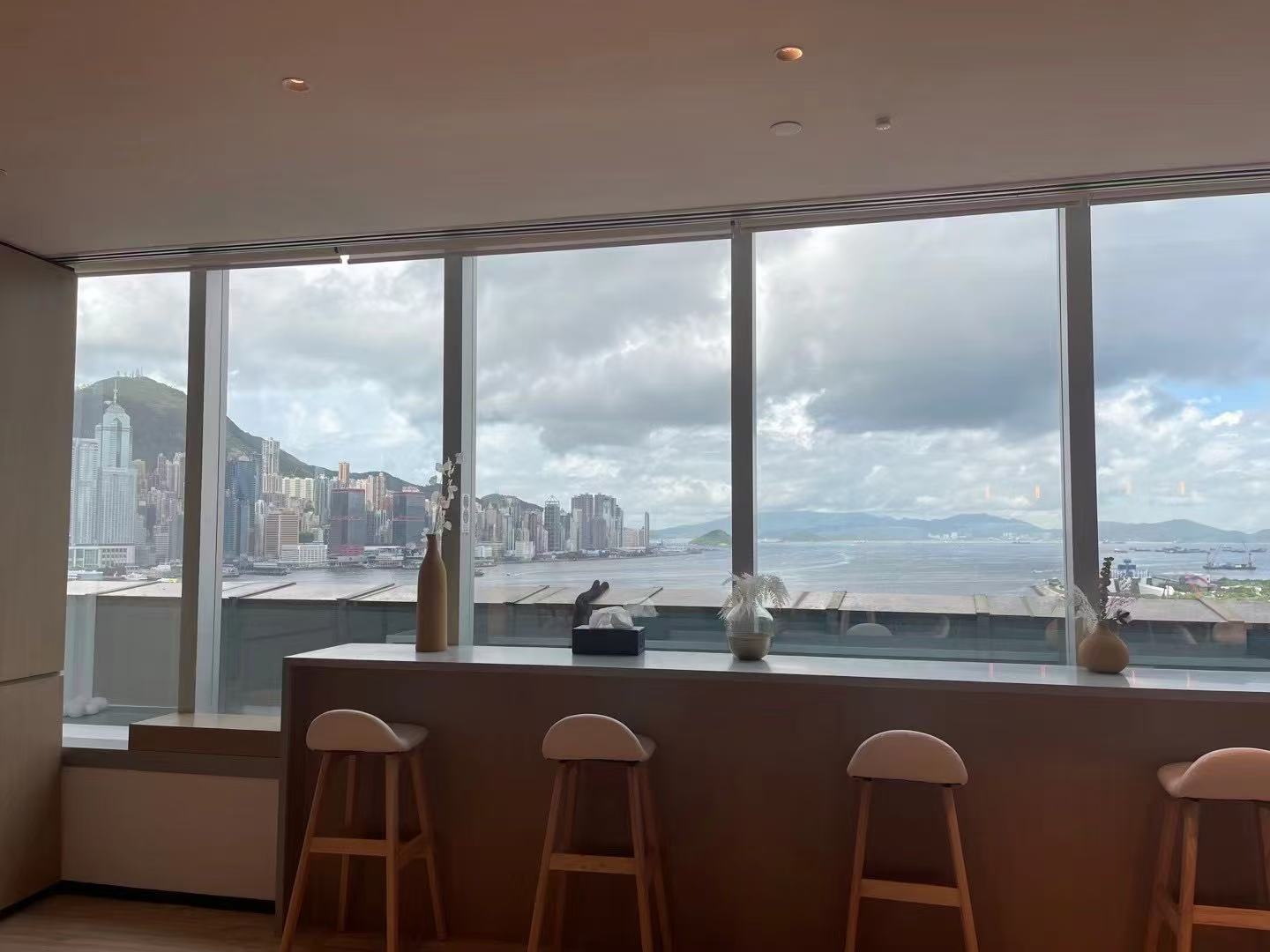 香港海港城港威大厦城市景观